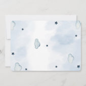 Luchtvaartuig Verjaardagsfoto Uitnodigingen (Achterkant)