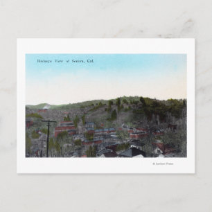 LuchtvaartUitzicht van de stad Sonora, CA Briefkaart