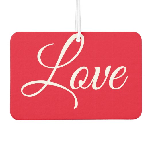 Luchtverfrisser Heart Vorm (Voorkant)