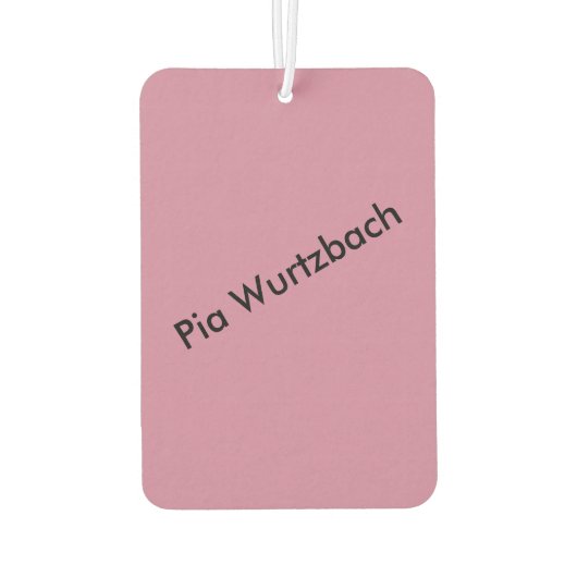 Luchtverfrisser Pia Wurtzbach (Achterkant)