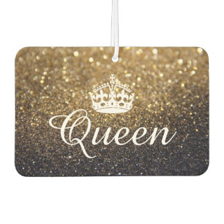 Luchtverfrisser - Queen Crown Glitter Goud