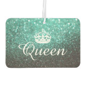 Luchtverfrisser - Queen Crown Glitter Groen (Achterkant)