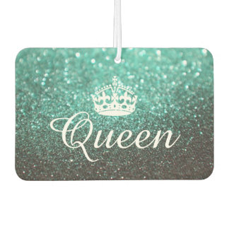 Luchtverfrisser - Queen Crown Glitter Groen