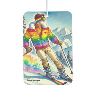 Luchtverfrisser - Skiën met trots