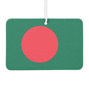 Luchtverfrissers met vlag van Bangladesh Luchtverfrisser