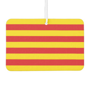 Luchtverfrissers met vlag van Catalonië Luchtverfrisser
