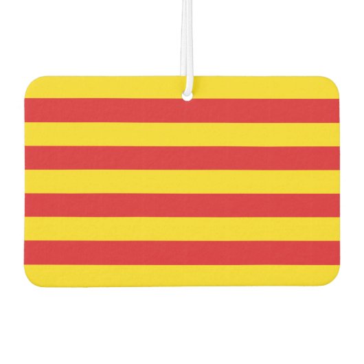 Luchtverfrissers met vlag van Catalonië Luchtverfrisser (Voorkant)