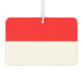 Luchtverfrissers met vlag van Indonesië Luchtverfrisser (Achterkant)