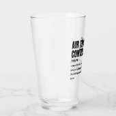 Luchtverkeersleider - Grappige taakdefinitie Glas (Rechts)