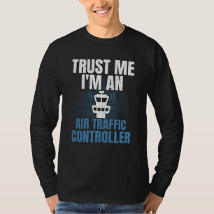 Luchtverkeersleider Luchtvaart Vliegtuig Grafisch T-shirt