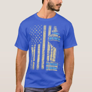 Luchtverkeersleider TorenVliegtuigen Lucht ruimte  T-shirt