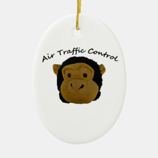 Luchtverkeersleiding Administratie Afdeling. Grapp Keramisch Ornament