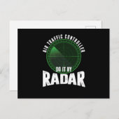 Luchtverkeersleidingsradar briefkaart (Voorkant / Achterkant)