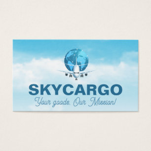 luchtvracht internationale logistiek visitekaartje