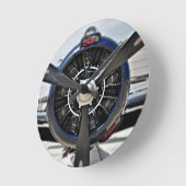 Luchtwandklok Ronde Klok (Hoek)