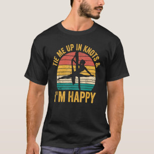 luchtzijde aerialist Stropdas me up in knopen T-shirt