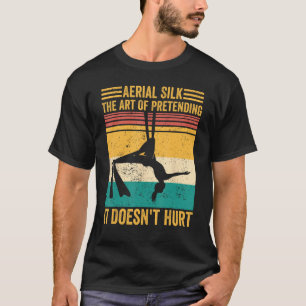 Luchtzijde van het doen alsof het geen pijn doet b t-shirt
