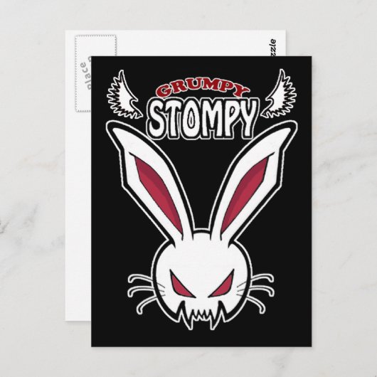 Luci het grumpy stompy briefkaart (Voorkant / Achterkant)