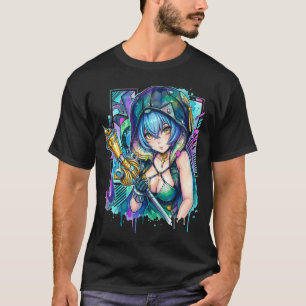 Lucia Elowen ZZZ Spook Shack Geit Thiren Portret T-shirt