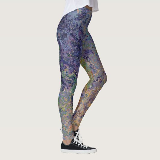 Lucid Dreams Alcoholinkt Abstract Leggings (Rechts)