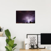 Lucid Lightning Poster (Thuiskantoor)