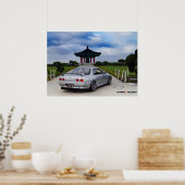 "Lucid" Nissan GT-R32 Skyline Vspec Poster (Keuken)