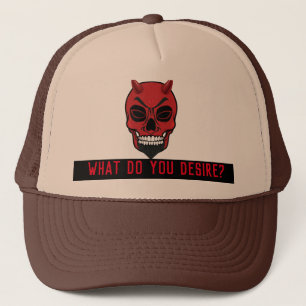 Lucifer Devil Wat wil je Pet? Trucker Pet