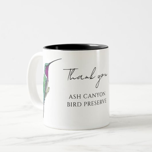 Lucifer Hummingbird Coffee Mug (Devant gauche)