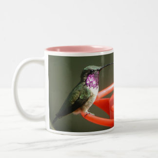 Lucifer Hummingbird Mok, met de linkermuisknop Tweekleurige Koffiemok