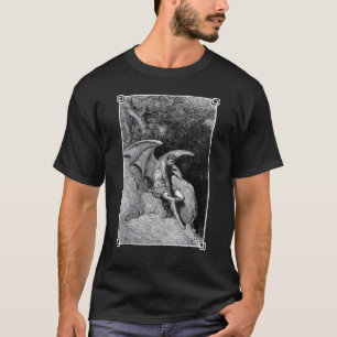 Lucifer Light Bearer Unholy Satanic Occult Gothic T-shirt
