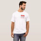 Lucifer Nametag Shirt (Voorkant volledig)