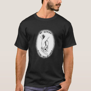 Lucifer Neem mijn hand 666 Occult Baphomet Sa T-shirt