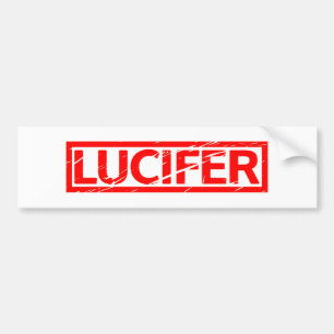 Lucifer Stempel Bumpersticker