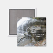 LUCIFER TOMBE GORGE ITHACA NEW YORK aimant (Recto/Verso)