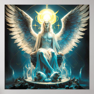 Lucifer vertegenwoordigt zijn licht en zijn eigens poster