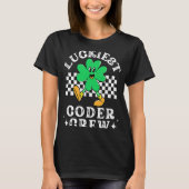 Lucigste Coder Crew Comp Sci Computer Science St. T-shirt (Voorkant)