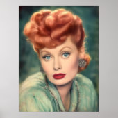 Lucille Ball  Classic, Elegant Poster (Voorkant)