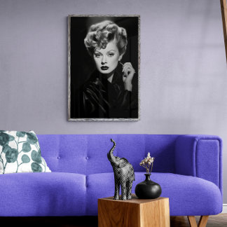Lucille Ball Vintage Classic, Elégant Poster
