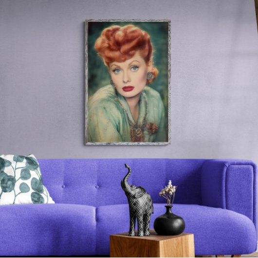 Lucille Ball Vintage Classic, Elégant Poster