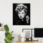 Lucille Ball Vintage Classic, Elégant Poster (Bureau à domicile)
