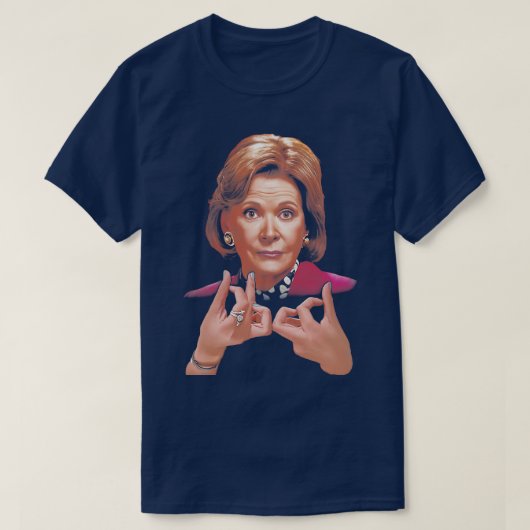 Lucille Bluth BLOOD T-shirt (Design voorkant)