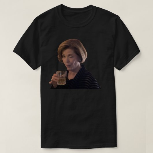 Lucille Bluth Wink Sticker T-shirt (Design voorkant)