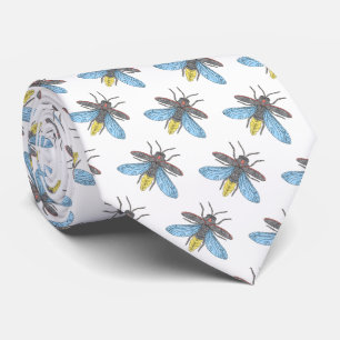 Luciole (blanc) - Cravate