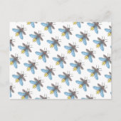 Lucioles (blanc) - Carte postale (Devant)