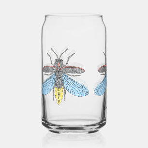 Lucioles - Bocal en verre
