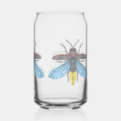 Lucioles - Bocal en verre (Verso)