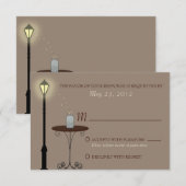 Lucioles et Mariage Bocal RSVP (Devant / Derrière)