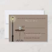 Lucioles et Mariage Pot Mason RSVP (Devant)