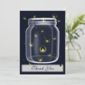 lucioles magiques mason jar merci cartes (Debout devant)