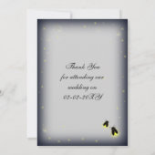 lucioles magiques mason jar merci cartes (Dos)